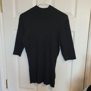 Black Turtleneck Sweater